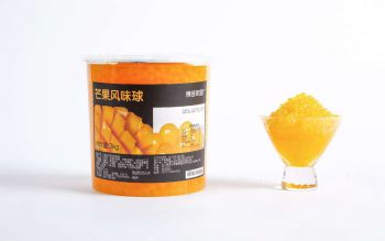 Mango Flavored Popping Boba