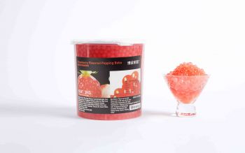 Strawberry Flavored Popping Boba