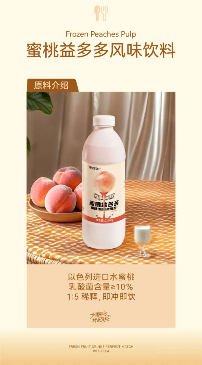 Peach Yakult Drink Details