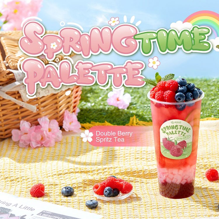Springtime Palette —— Sip the Spectrum of Spring
