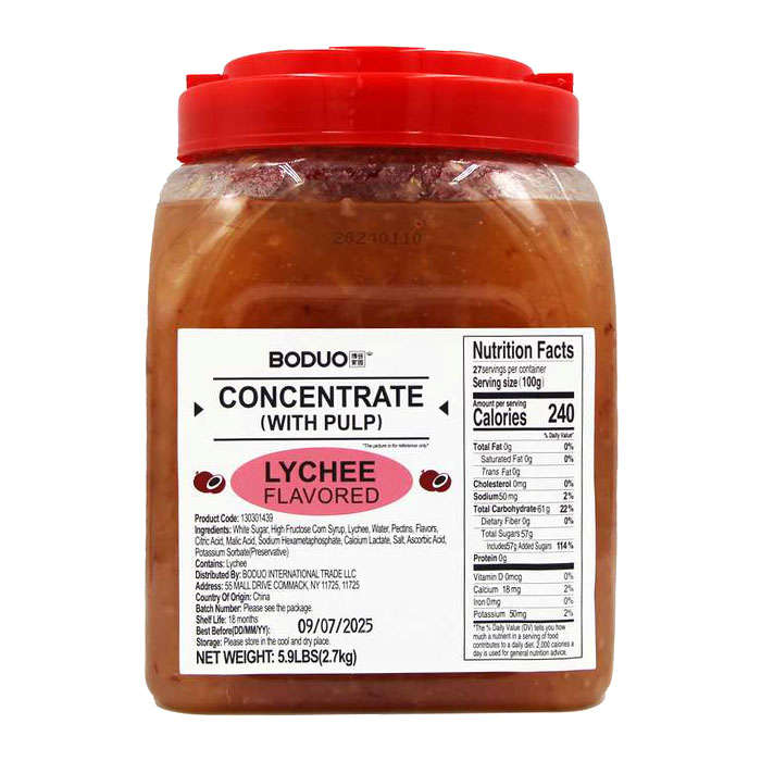 Lychee Flavored Concentrate