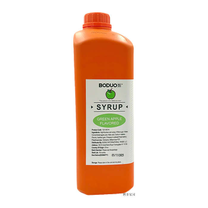 Green Apple Flavored Syrup